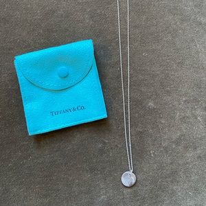 Tiffany & Co. Letter “C” Disc Pendant